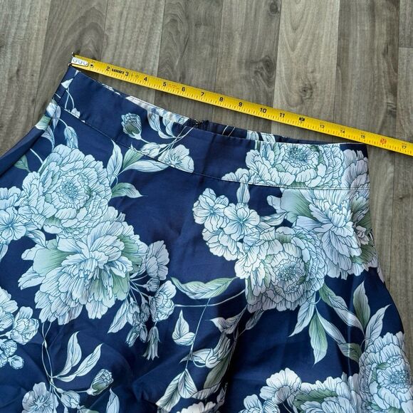 Maurices floral flowy satin circle skirt - Picture 4 of 6